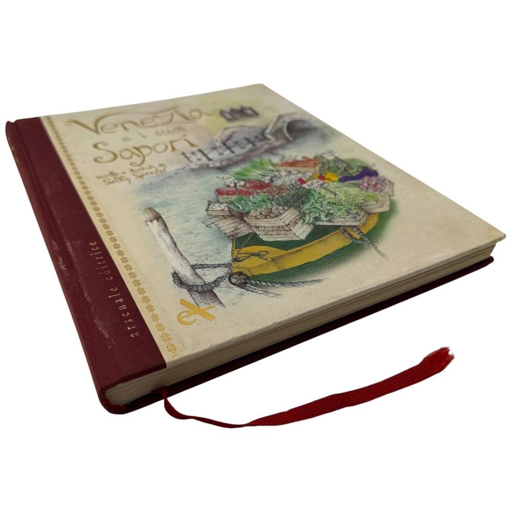 Sally Spector Venezia e i suoi Sapori‎ Italian Cookbook 1998 First Edition Good